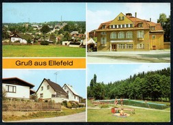 B0184 - Gruß Aus Ellefeld Kr. Auerbach - Freibad Thälmannhaus TOP - Auerbach (Vogtland)