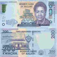 Malawi  New  200 Kwacha 2016  UNC - Malawi