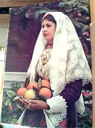 MURAVERA RAGAZZA IN COSTUME SARDO PORTA ARANCE LIMONI VB1971 GM20194 - Carbonia