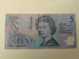 5 Dollari - 1974-94 Australia Reserve Bank (Banknoten Aus Papier)