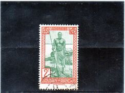 B - 1931 Sudan Francese - Guerriero - Used Stamps