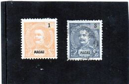 B - 1898 Macao - Re Carlos I - Used Stamps