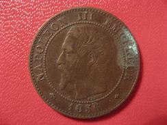 2 Centimes Napoléon III 1856 BB Strasbourg 8389 - 2 Centimes