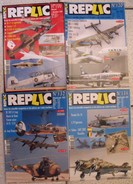 Lot De 4 Revues Replic. Maquette Avion Aviation 1999-2002 - Aviazione