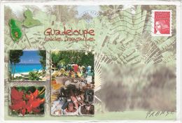 A082 - Lettre De La Guadeloupe, Oblitératon De L'Anse Bertrand - 2002 - Briefe U. Dokumente