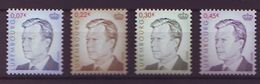 Luxemburg - 2001, Definitives, Henri 4v ** Mi 1539/42 - Neufs