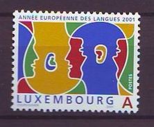 Luxemburg - 2001, European Languages 1v ** Mi 1543 - Neufs