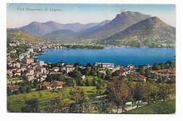 LUGANO PANORAMA  VIAGGIATA FP - Lugano