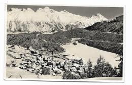 ST. MORITZ MIT PIZ LANGUARD  VIAGGIATA  FP - St. Moritz