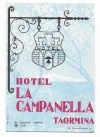 TAORMINA - HOTEL LA CAMPANELLA DEPLIANTS - Dépliants Turistici