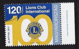 HUNGARY - 2017.  100th Anniversary Of The Foundation Of The Lions Club International USED!!! - Used Stamps