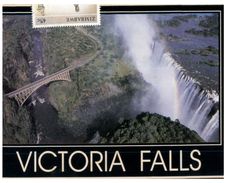 (PH 103) Zimbabwe - Victoria Fall (with Stamp) - Simbabwe