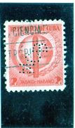 B - 1939 Cuba - Industria Del Sigaro (perfin) - Usati