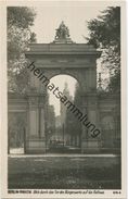 Berlin Pankow - Blick Durch Das Tor Des Bürgerparks Auf Das Rathaus - Foto-AK 30er Jahre - Verlag Ludwig Walter Berlin - Pankow