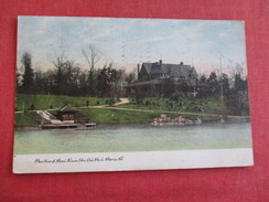 Pavilion & Boat House Glen Oak Park Illinois > Peoria. Ref 2782 - Peoria