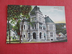Post Office - Vermont > Montpelier =  ===  === Ref 2783 - Montpelier