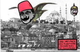 CPM Arménie Génocide Arménien Turquie Turkey Satirique Caricature Non Circulé Kaiser Enver BEY - Arménie