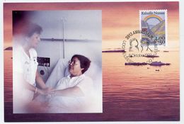 GREENLAND 1992 Anti-cancer On Maximum Card.  Michel 228 - Maximum Cards