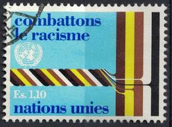 Nations Unies 1977 Office De Genève Oblitéré Used Combattons Le Racisme SU - Oblitérés