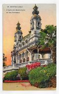 MONTE CARLO - N° 40 - L' OPERA VU DES TERRASSES - CPA NON VOYAGEE - Opernhaus & Theater