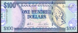 Guyana 100 Dollars 2005 UNC P-36a - Guyana