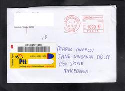 R-COVER / TURKEY LABEL ** - Lettres & Documents