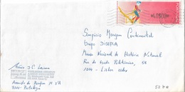 Portugal Cover With ATM Stamp - Frankeermachines (EMA)