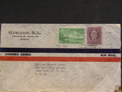 71/928  LETTRE TO USA - Covers & Documents