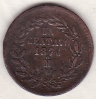 Mexico SECOND REPUBLIC . 1 Centavo 1876 Mo.  KM# 391.6 - Mexiko