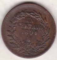 Mexico SECOND REPUBLIC . 1 Centavo 1890 Mo. Fautée. Le 0 De 1890 Est Bouché Et En Relièf  . Erreur - Mexico