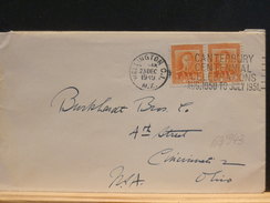 71/943    LETTRE  TO USA  1949 - Covers & Documents