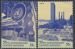 UNITED NATIONS New York 837-838,unused - Ongebruikt