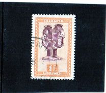 B - 1948 Ruanda - Maschere - Used Stamps