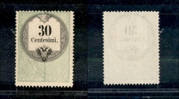 10051 LOMBARDO VENETO - Marche Da Bollo - 1854 - 30 Cent (8 Marche Da Bollo) - Nuovo Senza Gomma (10) - Sonstige & Ohne Zuordnung