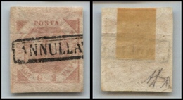 10094 NAPOLI - 1858 - 2 Grana Rosa Chiaro (6) Seconda Tavola - Usato (100) - Sonstige & Ohne Zuordnung