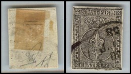 10125 PARMA - 1852 - 10 Cent Bianco Grigio (2) Interessante Colorazione Dovuta Alla Stampa Povera (265) - Andere & Zonder Classificatie