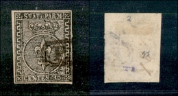 10128 PARMA - 1852 - 10 Cent Bianco (2) Con PD Come Unico Annullatore - Perfetto (265) - Sonstige & Ohne Zuordnung