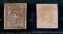 10129 PARMA - 1852 - 15 Cent Rosa (3) Annullato Assicurata (rosso) - Margini Perfetti - Other & Unclassified