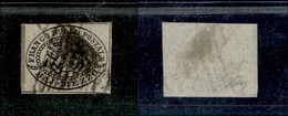 10135 PONTIFICIO - 1852 - 1/2 Baj Grigio (1) Usato (165) - Other & Unclassified