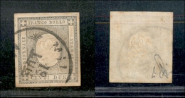 10352 REGNO - 1861 - 2 Cent Grigio (20) Con Ottimi Margini - Milano (tipo 20 - Con Data Sopra Il Divisorio) - Altri & Non Classificati