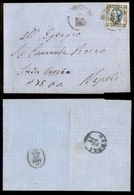 10370 REGNO - Arpino (Pt.4) - 15 Cent (12) Su Lettera Per Napoli Del 19.5.1863 - Autres & Non Classés
