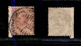 10427 REGNO - 1906 - 10 Cent Leoni (82l) Non Dentellato A Sinistra - Usato (180) - Sonstige & Ohne Zuordnung