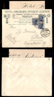 10428 REGNO - Hotel Habsburg - Pension Lederer Abbazia - Coppia + Un 25 Cent Michetti (83) Su Busta 14.9.1925 Per Villac - Autres & Non Classés