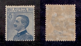 10492 REGNO - 1923 - 60 Cent Michetti (157) - Gomma Integra (30) - Autres & Non Classés