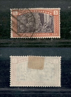 10502 REGNO - 1924 - 5 Lire - 2,5 Anno Santo (174) - Usato (100) - Autres & Non Classés