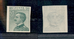 10505 REGNO - 1925 - 20 Cent Michetti - Prova D'Archivio (P184) - Senza Gomma (350) - Other & Unclassified