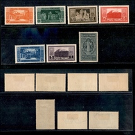 10539 REGNO - 1929 - Montecassino (262/268) - Serie Completa Di 7 Valori -nuovi Con Gomma (50+) - Sonstige & Ohne Zuordnung