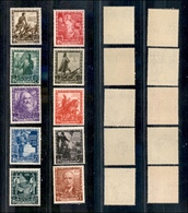 10576 REGNO - 1938 - Proclamazione Impero (439/448) - Serie Completa Di 10 Valori - Gomma Integra - Perfetti (250+) - Autres & Non Classés