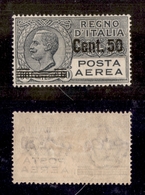 10612 REGNO - P. AEREA  - 1927 - 50 Cent Su 60 Cent (8-Aerea) - Ottima Centratura - Nuovo Con Gomma (90) - Autres & Non Classés