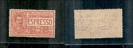 10637 REGNO - SERVIZI - 1903 - 25 Cent Espresso (1) Ottimamente Centrato - Gomma Integra (175) - Sonstige & Ohne Zuordnung